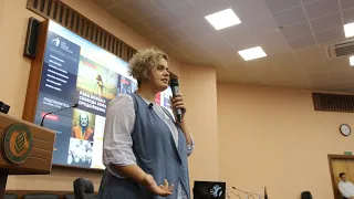 Дарья Косинцева в КубГАУ. Кототкое видео.