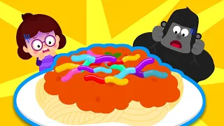 A Delicious Party | Kids Favorite Food Story-Song | Nursery Rhymes & Baby Songs