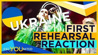 EUROVISION 2021 First Rehearsal Reaction Ukraine: Go_A - Shum