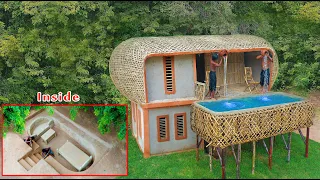 [Full Video]Building Underground Two Storey Villa With Private Swimming Pool And Private Living Room