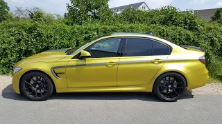 BMW M3 F80 M Performance Exhaust by Akrapovic Stock 431HP - Acceleration Sound 0-200,100-290 km/h