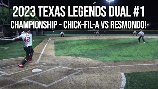 Chick-fil-a vs Resmondo - 2023 Texas Legends Championship CONDENSED Dual #1