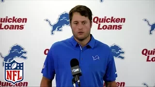 Matt Stafford on Being Highest Paid Player in NFL History, "It took everybody to get it done" | NFL