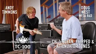 MESA/Boogie TC-100™ Ch. 1 – Andy Timmons & Doug West – Clean Tones & Attenuator