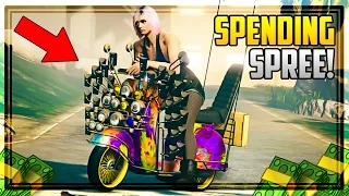 GTA 5 BIKERS DLC $100,000,000 SPENDING SPREE! BUYING ALL NEW BIKES, CLUBHOUSES & MORE