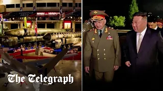 North Korea: Kim Jong-un shows unseen nuclear weapons to Russia’s defence minister