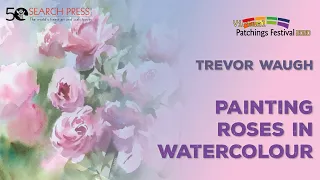 Painting Roses in Watercolour Demonstration with Trevor Waugh