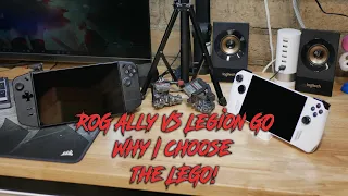 ROG Ally vs Legion Go _ Why I choose the LeGO!