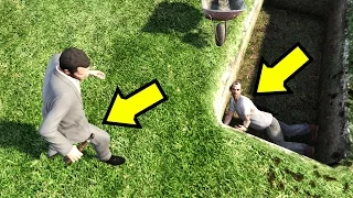 هل نستطيع قتل ترايفر قبل تعريفه على مايكل وفرانكلن في جي تي أي 5 ؟ | GTA V KILLING TREVOR