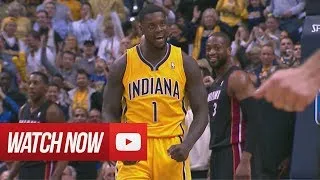 2014.03.26 - Lance Stephenson vs Dwyane Wade Full Battle Highlights - Pacers vs Heat