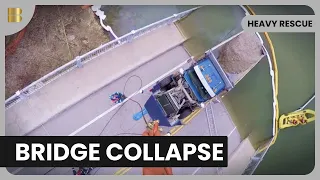 Crane Lifts 40,000lbs Dump Truck - Heavy Rescue - S03 EP11 - Reality Drama