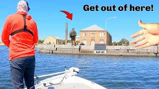 Fishing a US Military Base When Something Crazy Happened!