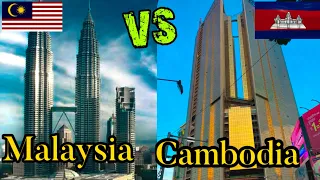 Malaysian🇲🇾 & PHNOM PENH 🇰🇭. View Cambodia and Malaysian Building Construction Skyscraper 2021.