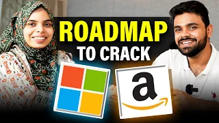 Roadmap to Crack Microsoft and Amazon | Step by Step Guide From 1st Year to 4th Year