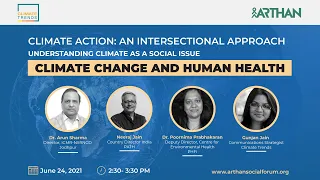 Climate Change and Human Health | Climate Action Forum | 24 June, 2021