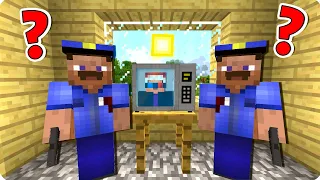 Я СПРЯТАЛСЯ В МИКРОВОЛНОВКЕ ОТ ПОЛИЦИИ В МАЙНКРАФТ 100% ТРОЛЛИНГ ЛОВУШКА MINECRAFT TROLLING ПОЛИЦИИ