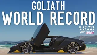 GOLIATH RECORD with Mods - 5:37.713 - Forza Horizon 3 (Not to be taken seriously, Just a fun video)