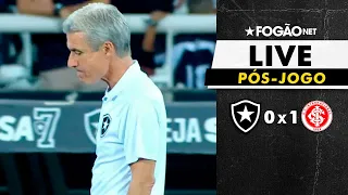 FOGÃONET LIVE: BOTAFOGO 0 X 1 INTERNACIONAL (PÓS-JOGO) | BRASILEIRÃO-2022