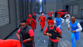 GTA 5 Bloods Vs Crips With Subscribers