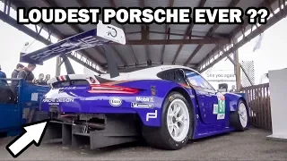 Porsche 991 RSR - Extremely loud exhaust sound!