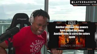 First REACTION to " Rock Music " Disturbed ( Indestructible )