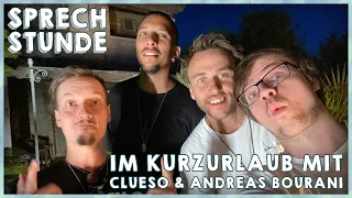 Im Kurzurlaub mit Clueso & Andreas Bourani! 🌴 #Sprechstunde