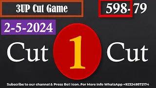 Thai Lottery 3UP Cut Final Game  | Thai Lottery Sure Win 2024 | Result Today 2-5-2024