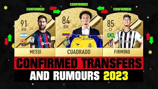 FIFA 23 | NEW CONFIRMED TRANSFERS & RUMOURS! 🤪🔥 ft. Cuadrado, Messi, Firmino... etc
