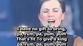 Dolores O' Riordan and Westlife - Little Drummer Boy