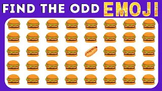 Find The Odd One Out | Junk Food Edition | Emoji Quiz