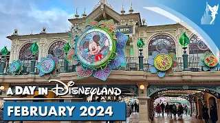 📆 A Day in Disneyland Paris: FEBRUARY 2024
