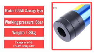 Pneumatic Sealant Gun Air Gun Valve Silicone Sausages Caulk Nozzle Glass Rubber Grout Construction