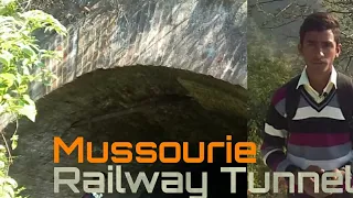 Mussourie-Dehradun Railway Project Dehradun. Tunnel found in hills of rajpur Uttarakhand Tourism