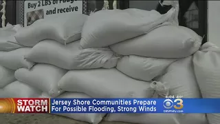 Jersey Shore Community Prepares For Possible Flooding, Strong Winds