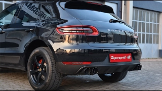 Porsche Macan S 3.0 TDI V6 sound with Supersprint full exhaust system