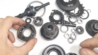 Shimano nexus inter 7,  SG-7R46 полная разборка и правильная смазка