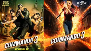 Commando-3 Full Movie (Vidyut Jamwal action thriller) by menhaj akhtar | C 3 Realesed on youtube
