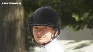Mary-Kate Olsen in competition at Paris Eiffel Jumping on July 6, 2019 / juillet