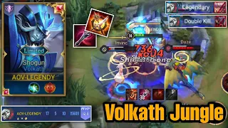 Volkath Jungle Pro Gameplay | Hard Carry 1vs9 With this Pro Build | Arena Of Valor | RoV | AoV