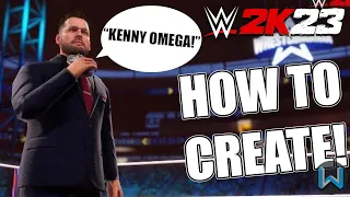 How to CREATE CUSTOM SUPERSTAR ANNOUNCEMENTS [WITH AI] (Step-By-Step) - WWE 2K23 Mods