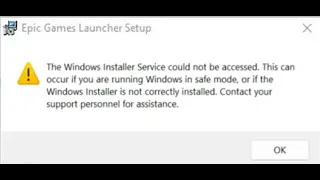 🪟 The Windows Installer Service could not be accessed fix