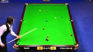 WSC 2013  RONNIE O'SULLIVAN vs JUDD TRUMP semifinal Frame-26 P2