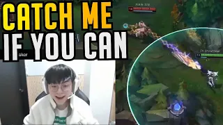 Showmaker Running Circles on Sylas as Leblanc - Best of LoL Stream Highlights (Translated)