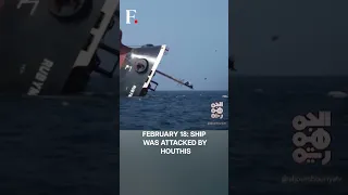 Watch: UK Ship Attacked by Houthis Sinks in Red Sea | Subscribe to Firstpost