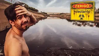 I took a dip in the most polluted river in Brazil