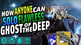 How ANYONE Can Easily SOLO FLAWLESS The GHOSTS OF THE DEEP Dungeon in 2024! | Destiny 2