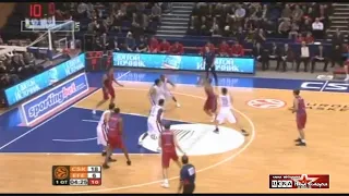 2008 CSKA (Moscow) - Efes Pilsen (Turkey) 90-68 Men Basketball EuroLeague, group stage, full match