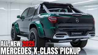 NEW 2025 Mercedes X-Class Pickup Unveiled! - Finally! The most powerful pickup? #mercedes x class