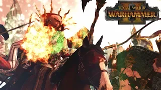 LIGHT & SHADOW - Empire vs Dark Elves // Total War: Warhammer II Online Battle