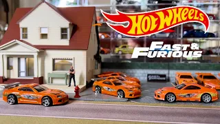 Hot Wheels Fast & Furious Toyota Supra Collection and Review!